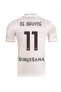 SSC Napoli Kevin De Bruyne #11 Jalkapallovaatteet Vieraspaita 2025-26 Lyhythihainen
